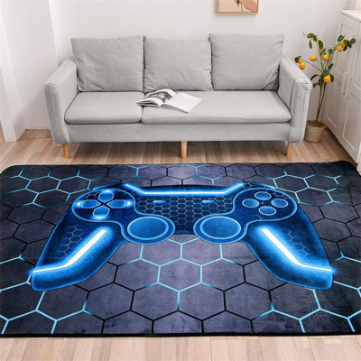 Retro Gaming Rug - Etsy vaultroom ラグマット GAMING DINER FLOOR RUG